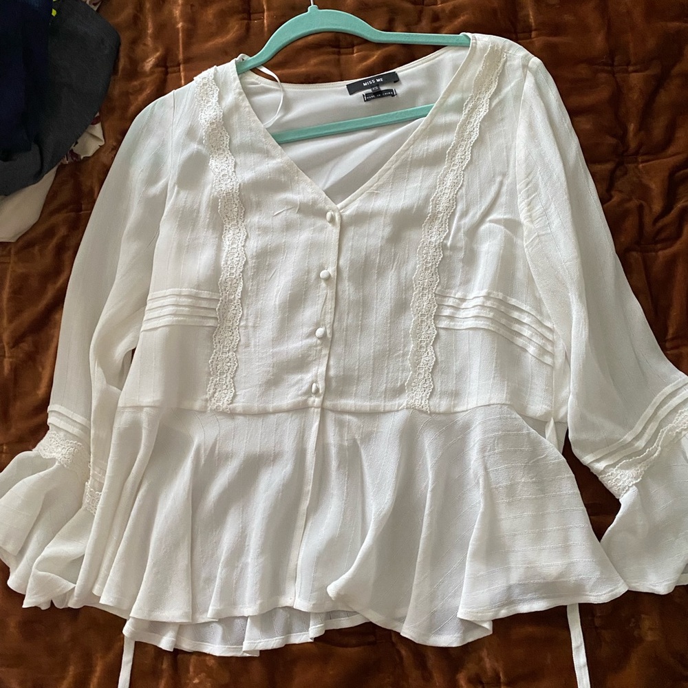 Not see through long sleeve Flowy